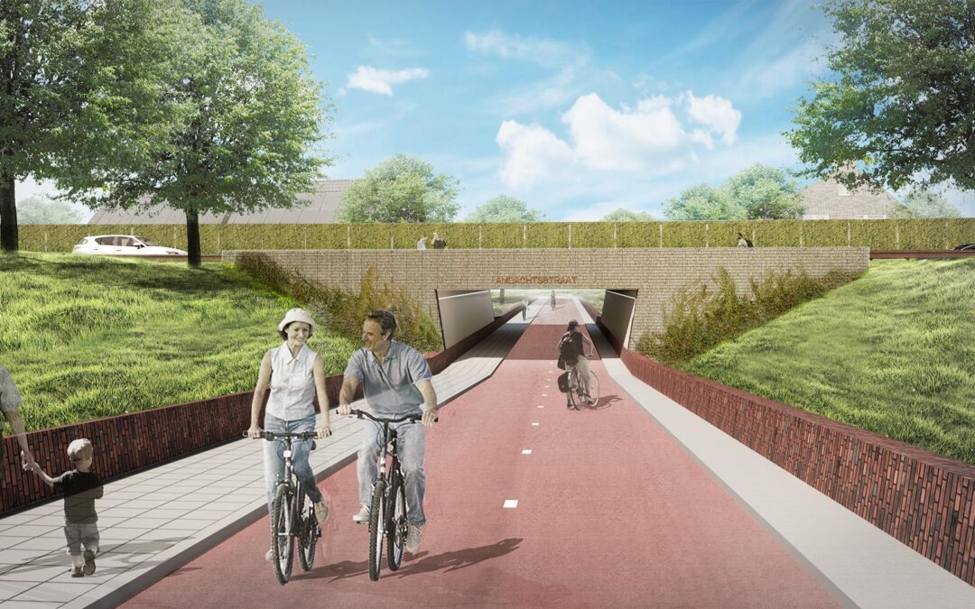 Fietstunnels Doornsteeg Nijkerk