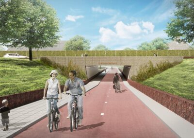 Fietstunnels Doornsteeg Nijkerk