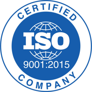 Certifeid ISO 9001:2015 Company