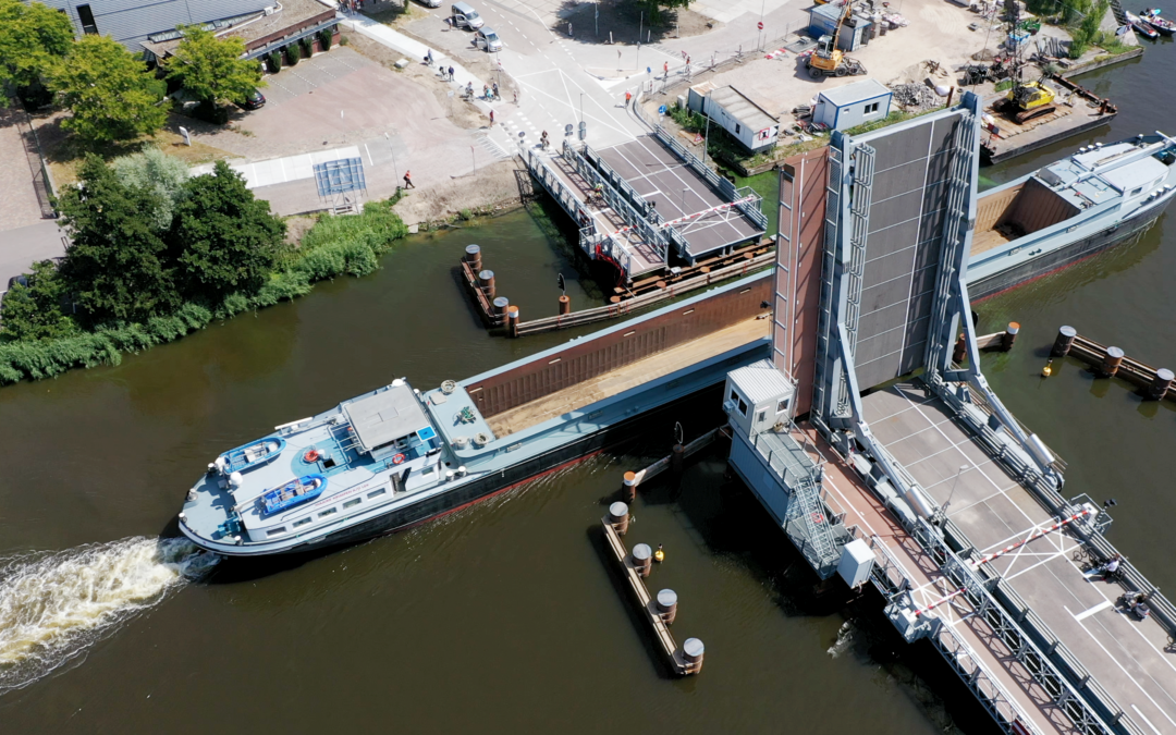 Tijdelijke autobrug Zaanbrug 2